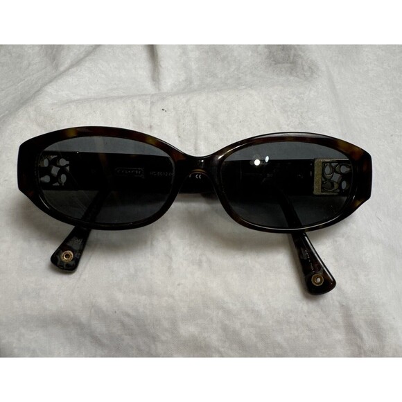 Coach HC 8012 Hope 5001/13 Oval Dark Tortoise Sunglasses 53-15-140 Frame Only - Picture 8 of 8